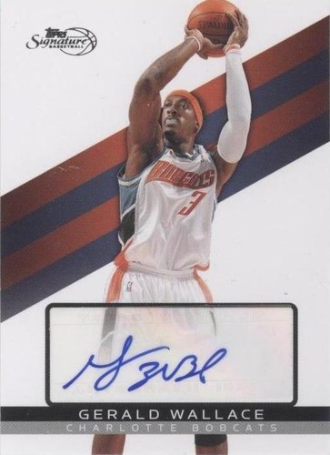 2008-09 Topps Signature - Gerald Wallace #TSA-GW