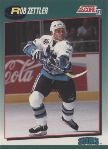 1991-92 Score Rookie and Traded - Rob Zettler #93T