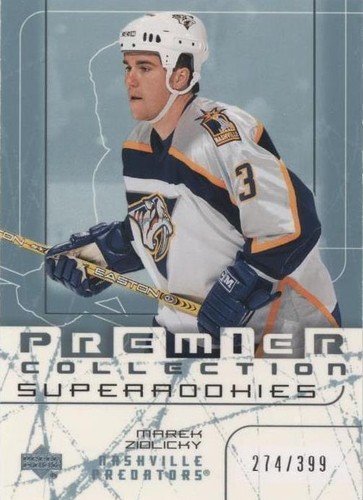 2003-04 Upper Deck Premier Collection - Marek Zidlicky #75