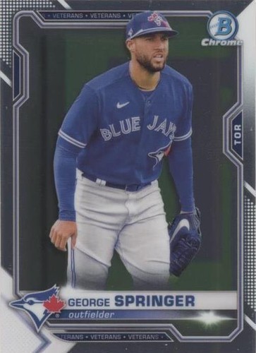 2021 Bowman Chrome - George Springer #60