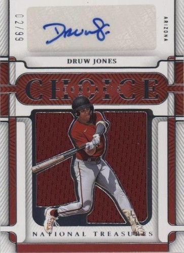 2023 Panini National Treasures - Druw Jones #ECK-DJ