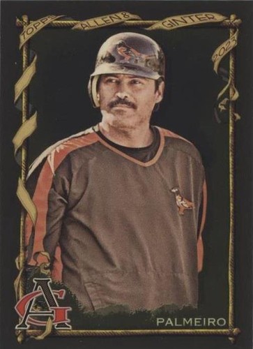 2024 Topps Allen & Ginter Rafael Palmeiro #307 Gold Border