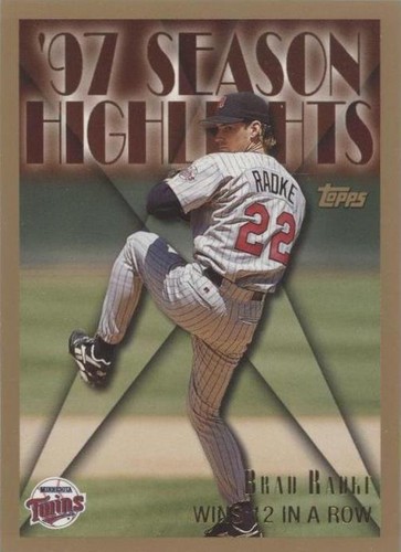 1998 Topps - Brad Radke #474