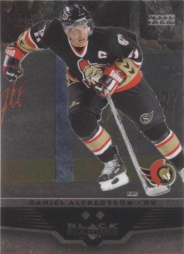 2005-06 Upper Deck Black Diamond - Daniel Alfredsson #105