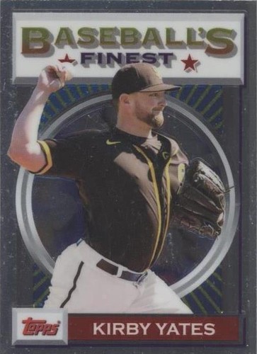 2020 Topps Finest Flashbacks - Kirby Yates #183