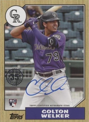 2022 Topps Update Series - Colton Welker #87BA-CW