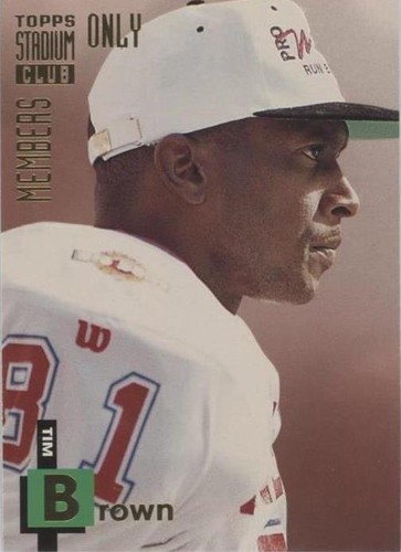 1994 Topps Stadium Club Members Only Tim Brown #34