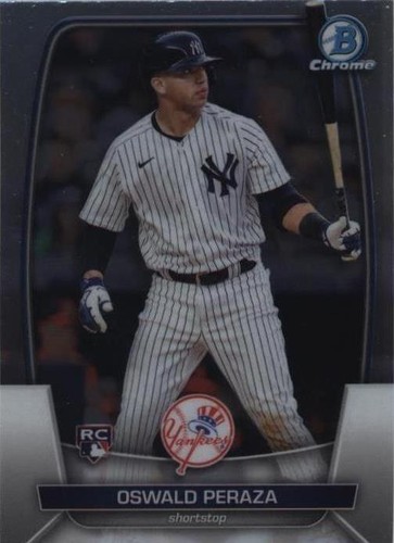 2023 Bowman Chrome - Oswald Peraza #44