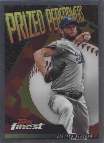 2019 Topps Finest - Clayton Kershaw #PPCKE