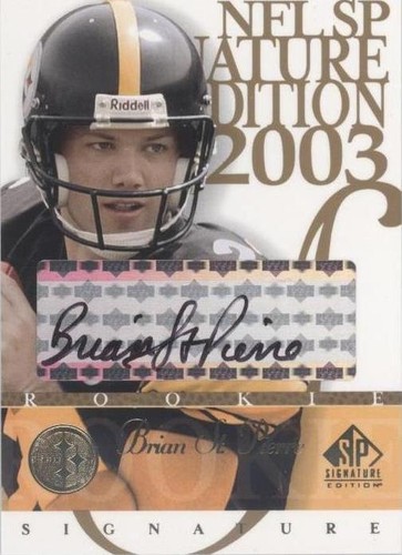 2003 SP Signature Edition Brian St. Pierre #SP