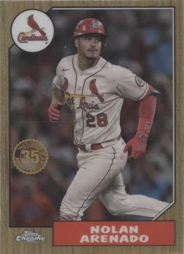 2022 Topps Chrome - Nolan Arenado #87BC-5