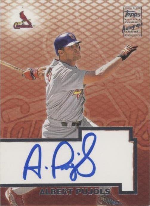 Topps 2003 - Albert Pujols #TA-AP