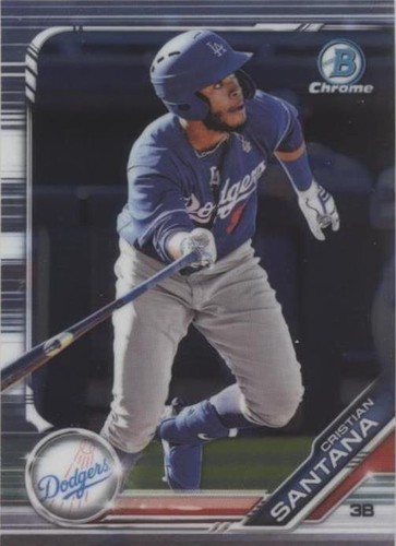 2019 Bowman Draft - Cristian Santana #BDC-80