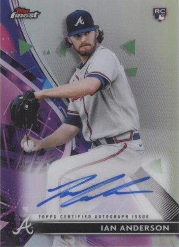 2021 Topps Finest - Ian Anderson #FA-IA