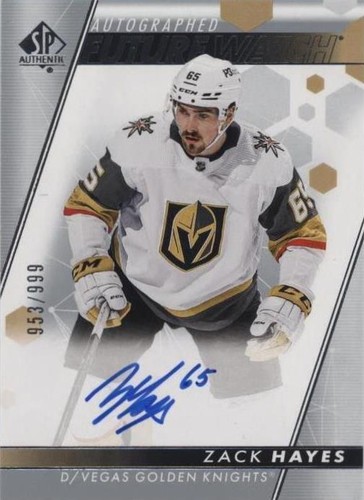 2022-23 SP Authentic - Zack Hayes #140