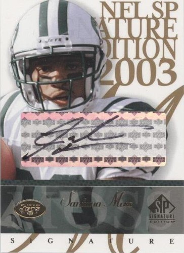 2003 SP Signature Edition Santana Moss #SM