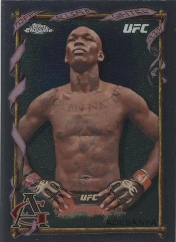 2024 Topps Chrome UFC - Israel Adesanya #AAG-7