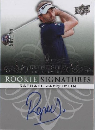 2014 Upper Deck Exquisite Collection - Raphael Jacquelin #52