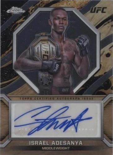 2024 Topps Chrome UFC - Israel Adesanya #MOC-IAD