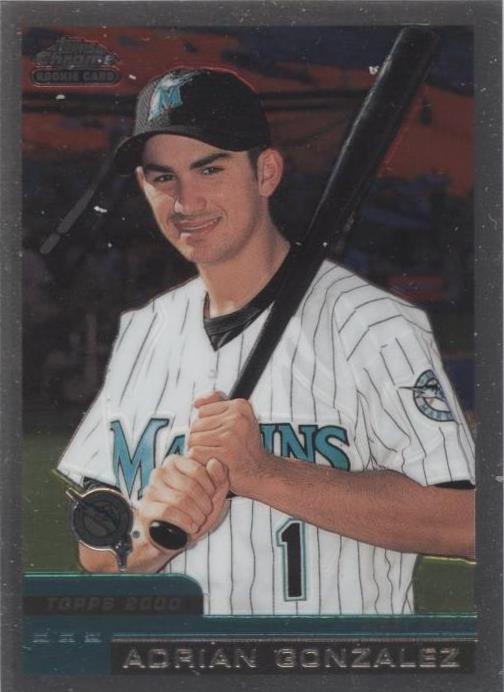 2000 Topps cromo comercializado y novatos - Adrián González #T81