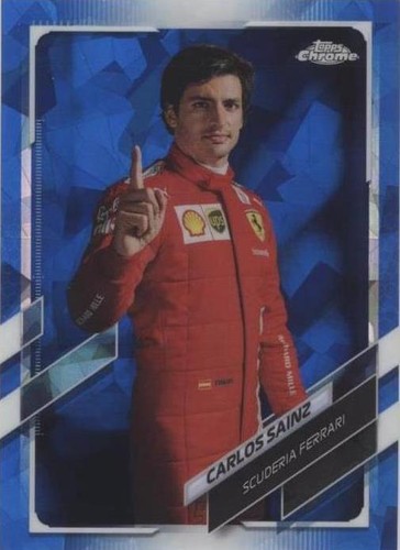 2021 Topps Chrome Sapphire Edition Formula 1 - Carlos Sainz #12