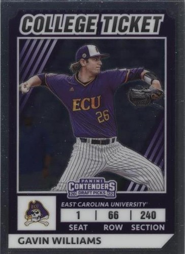 2022 Panini Elite Extra Edition - Gavin Williams #CTO-33