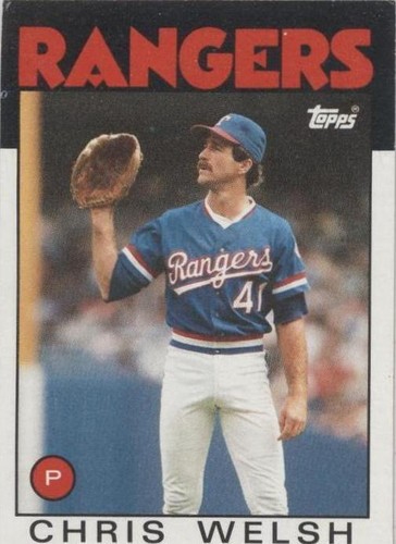 1986 Topps - Chris Welsh #52
