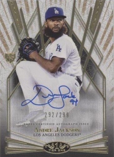 2022 Topps Tier One - Andre Jackson #BOA-AJ