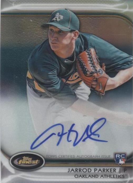 Topps Finest 2012 - Jarrod Parker #AR-JPA