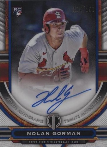 2023 Topps Tribute - Nolan Gorman #TA-NG