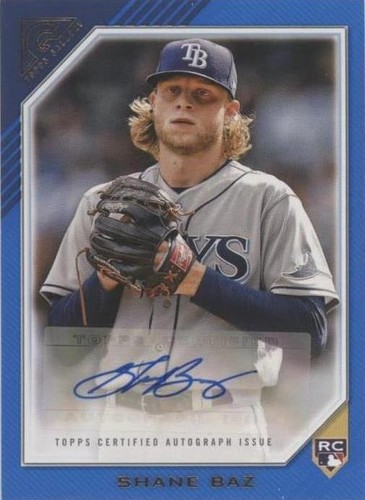 2022 Topps Gallery - Shane Baz #RA-SBZ