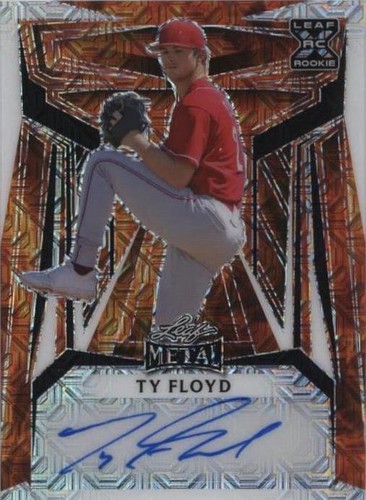 2023 Leaf Metal - Ty Floyd #BA-TF1