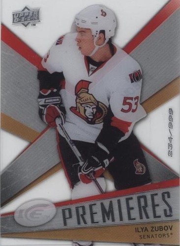2008-09 Upper Deck Ice - Ilya Zubov #142