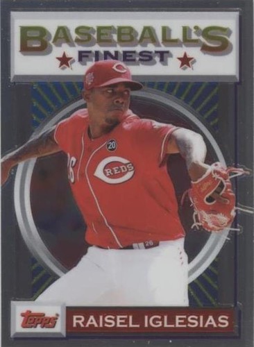 2020 Topps Finest Flashbacks - Raisel Iglesias #79