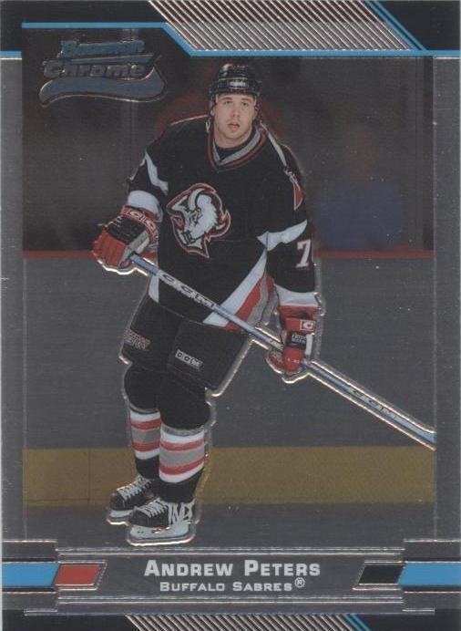 2003-04 Bowman Chrome Draft Picks & Prospects - Andrew Peters #133