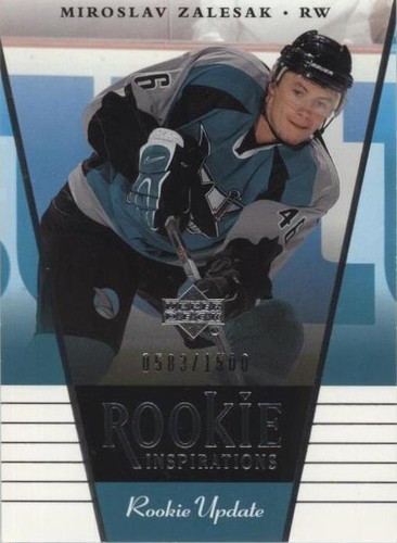 2002-03 Upper Deck Rookie Update - Miroslav Zalesak #145