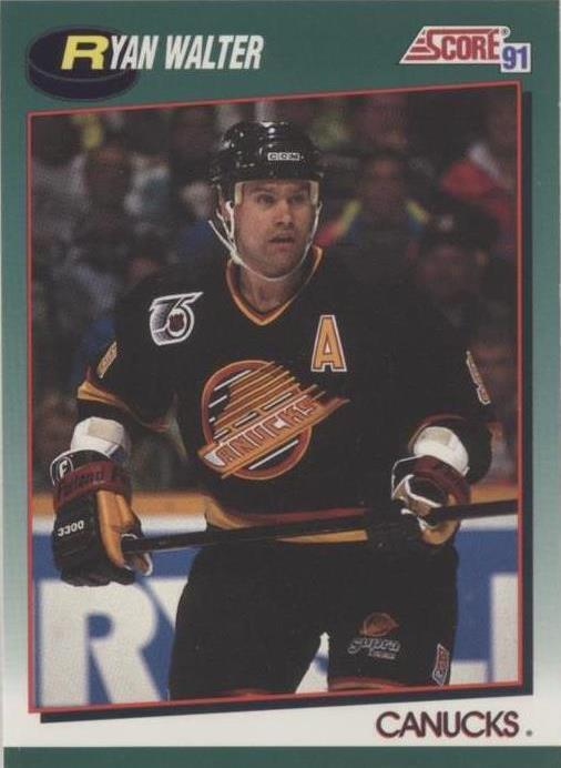 1991-92 Score Rookie and Traded - Ryan Walter #41T