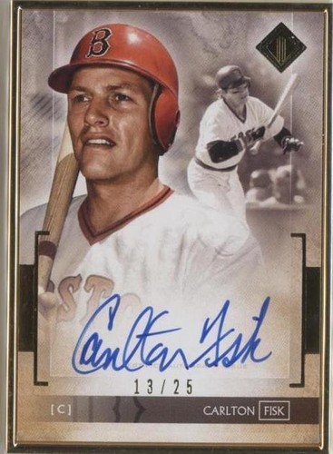 2020 Topps Transcendent Collection - Carlton Fisk #TCA-CF