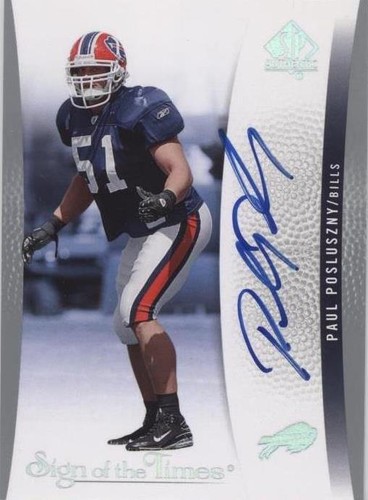 2007 SP Authentic Paul Posluszny #SOTT-PP
