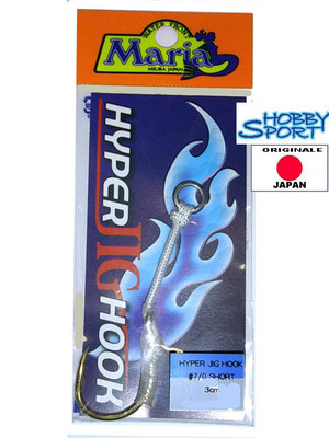 ASSIST HOOK HYPER JIG  SIZE 7/0 SHORT 3 CM  YAMASHITA-MARIA X VERTICAL JIG MARE