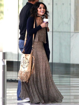 Pre-owned Gypsy 05 Fiona Overlay Maxi Dress Vanessa Olive In Green