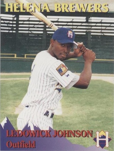 1995 Rocky Mountain Motors Helena Brewers Baseball Trading Cards