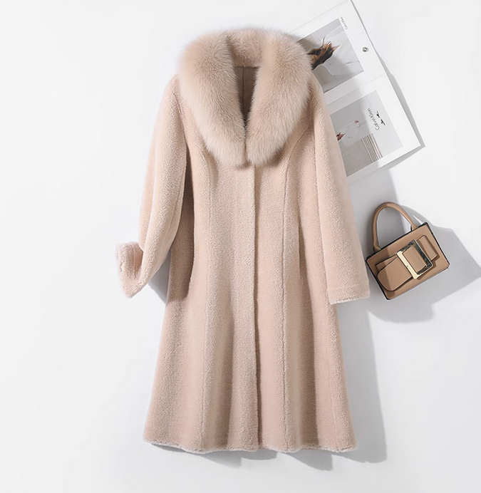 chaisy style sheep fur coat 大人気即完売品　100 chaisy style sheep fur coat 大人気即完売品 100 - メルカリ