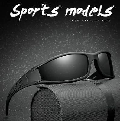 Gafas de sol para Hombre moda de Piloto Lentes polarizado Vintage Espejo UV400