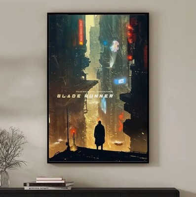 Blade Runner Movie Poster, Retro Home Decor, Wall Art