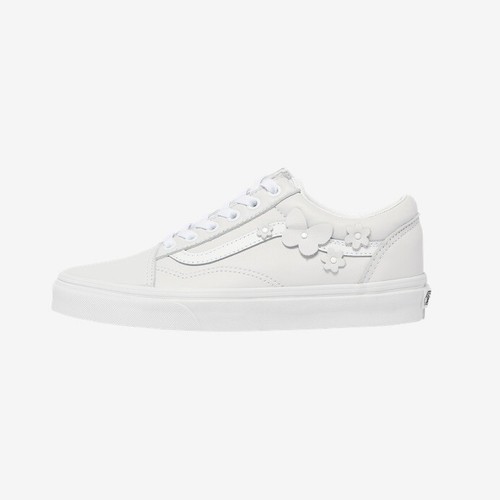 

Женские кожаные кроссовки Vans Old Skool (MEADOW APPLIQUE) VN0A5KRFB5Q, размеры 6–10, Белый, VANS Old Skool