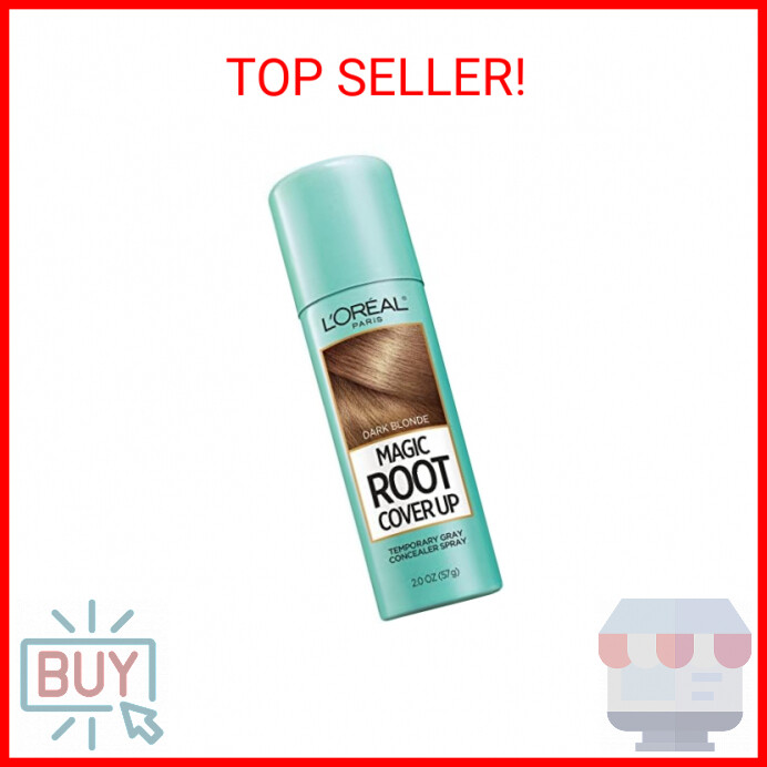 L'Oreal Paris Magic Root Cover Up Gray Concealer Spray Dark Blonde 2 oz