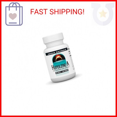 Source Naturals Huperzine A, for Learning and Memory*, 100mcg - 120 Tablets