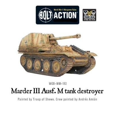 Warlord Games Bolt Action Marder III AUSF M (смола) WLG WGB-WM-192