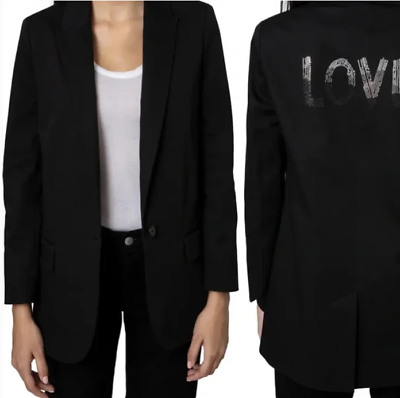Zadig and voltaire embellished blazer store